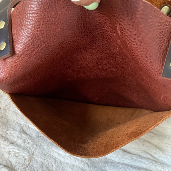 Portland Leather Goods Pebbled Leather Nutmeg Tote Bag - Picture 10 of 10